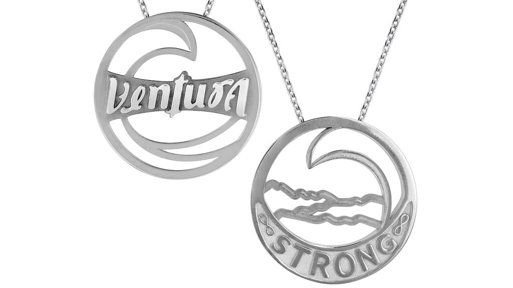 Fox Fine Jewelry gifted these pendants to those who lost their homes in the Thomas Fire. 20211019_Fox Necklaces.jpg